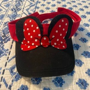 Minnie Mouse visor hat